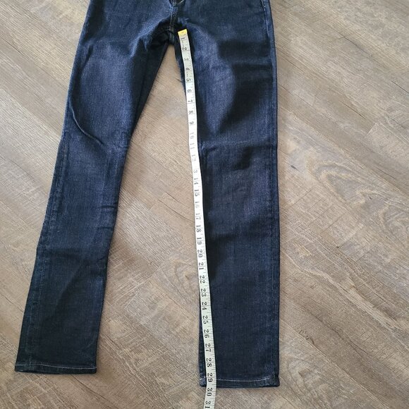 All Saints Spitalfields US Women's Size 28 Dark Wash Skinny Jeans Mid Rise - Picture 9 of 11